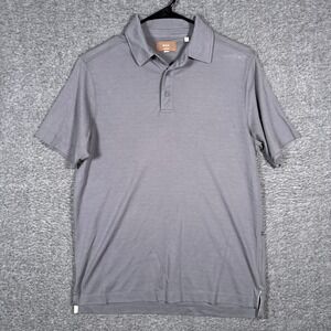 Rye 51 Polo Shirt Mens XL Gray Pima Cotton Short Sleeve Small Batch